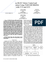 Real-Time BLDC Motor Control and Characterization Using TMS320F28069M With CCS and GUI