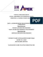 Report Practical 2 - Nutrient Analysis