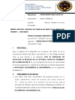 Recurso de Nulidad de Actos Procesales Yessica Roxana Sanchez Soto