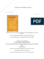 Les 7 Principes Hermétiques de L'alchimie Mentale