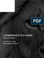 LB STYLE GUIDE ESMX Mexican Spanish