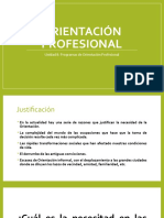 Diapositivas de Orientacion Profesional Proceso