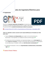 Calcular Caida de Tensión Trifásica