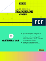 Clase 1. Diseño Centrado en El Usuario