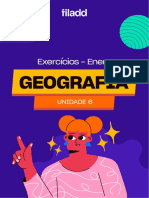 Exercicios Enem - Geografia - Unidade 6