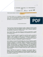 Cuchilla El Chuscal Acuerdo Del Consejo Directivo