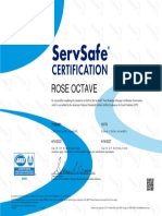 Servsafe Food Protection Manager 2022