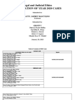 Group 5 - 2020 Cases - Legal and Judicial Ethics