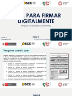 Guía para Firmar Digitalmente