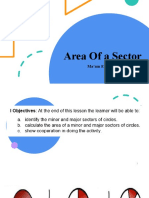 Area of A Sector