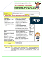 Ses - Lun 10 - Com - Planificamos Acciones de Prevención Ante Los Fenómenos Naturales A Los Que Estamos Expuestos