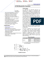 Snx5176B Differential Bus Transceivers: 1 Features 3 Description