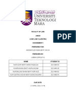 Land Law Assignment Group 4