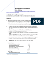 Solution Manual For Analysis For Financial Management 12th Edition