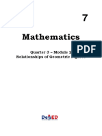 Math 7 - Q3 - Week 2 - Module 2 - Relationships of Geometric Figures - For Reproduction - Rev2021