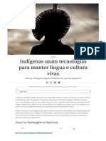 Indigenas e Tecnologia