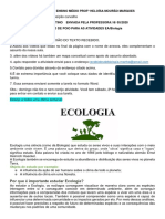 Texto Ecologia 2º Ano