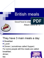 British Meals