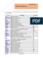 HTML-09 - HTML Tag Reference