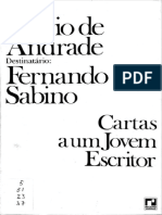 SABINO, Fernando - Cartas A Um Jovem Escritor