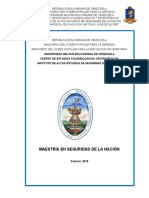 Tomo Maestría en Seguridad de La Nación 4 Semestres