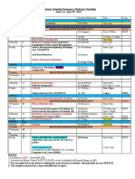 Academic Schedule June 2023