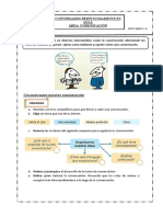 Fichas 1 Unidad - Comunicación - 6to Grado