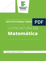 PPC Licenciatura em Matemtica FW Out22