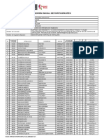 Reporte Padron Inicial