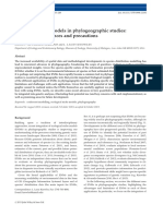 Molecular Ecology Resources - 2013 - Alvarado Serrano - Ecological Niche Models in Phylogeographic Studies Applications