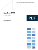 WEG CFW300 Modbus Rtu User Manual 10003806158 en