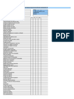 Checklist Cargador Frontal