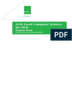 A/AS Level Computer Science For OCR: Student Book