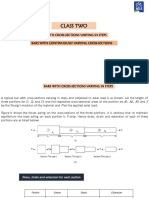 Stress in Taper Bar - Class 2