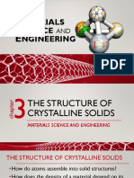 03 The Structure of Crystalline Solids