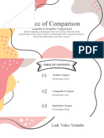 Degree of Comparison - Pertemuan Ke - 1 - 8 - Bahasa Inggris