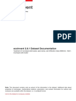 Treatment of Municipal Solid Waste, Open Dump, Wet Infiltration Class (500mm) - GLO - 2022 - Allocation, Cut-Off