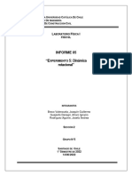 INFORME LAB FÍSICA Eceleracion Angular y Lineal