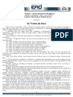 01 - Texto 28 - Os Tronos de Deus