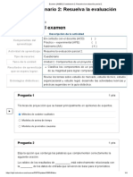 Cuestionario 2 - Resuelva La Evaluación Parcial 2