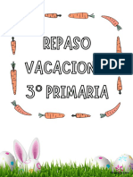 Repaso Vacaciones 3º de Primaria