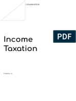 Undergrad Review in Income Taxation