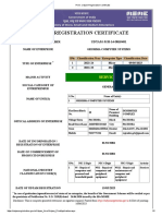 Udyam Registration Certificate (MSME)