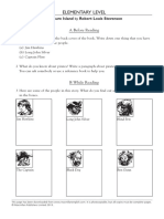 Treasure Island Worksheet