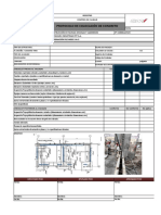 Protocolo de Colocación de Concreto - SOBRECIMIENTO