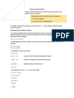 Sistema de Ecuaciones 5to Año