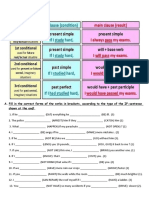 Unit 5 Grammar Sheet Conditionals