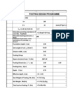 Footing Design, Revised & Protected