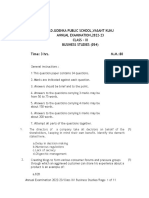 Second Term - BST - CL 11 2023