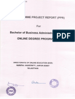 BBA - Online Program Details With Syllabus